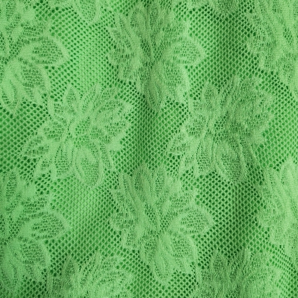 Aerie One Piece Swimsuit Neon Green Lace With Lining New With Tags Resort - Picture 4 of 9